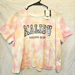 🆕 Grayson/Threads 'Malibu' Cropped Tee sz XL